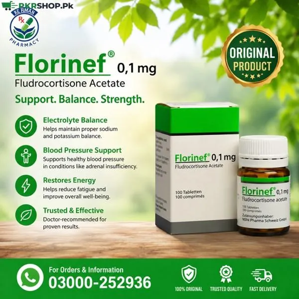 Florinef Tablets 0.1mg Price In Pakistan