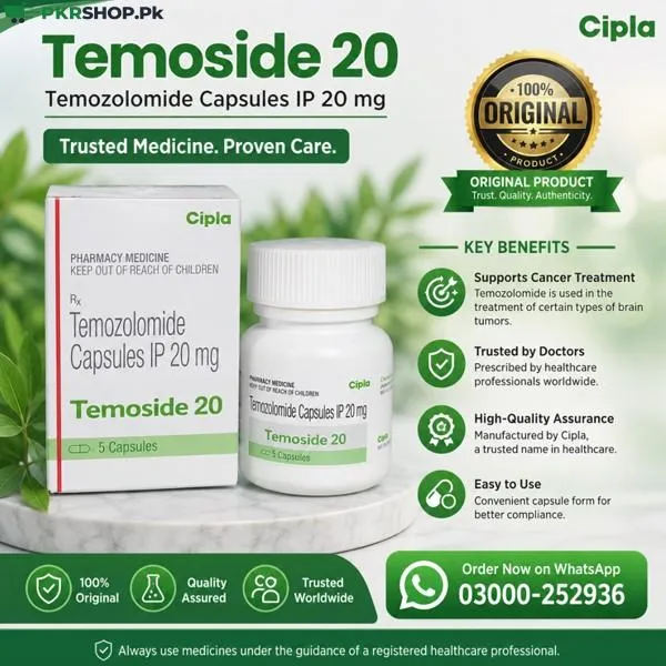 Temozolomide Capsules 20mg Price In Pakistan
