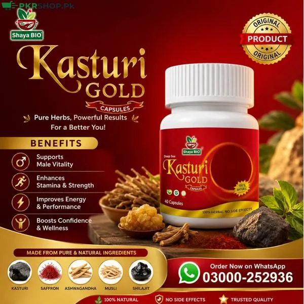 Kasturi Gold Capsule Price In Pakistan