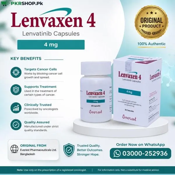 Lenvatinib Capsules IP 4 Mg Price In Pakistan