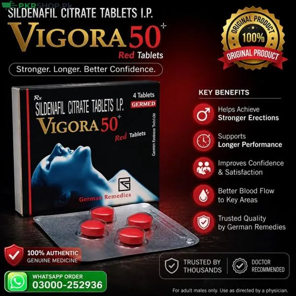Vigora 50 Tablets Price In Pakistan