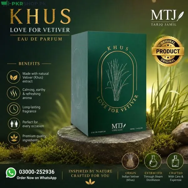 Mtj Tariq Jamil Khus Love For Vetiver Eau De Parfume Price In Pakistan