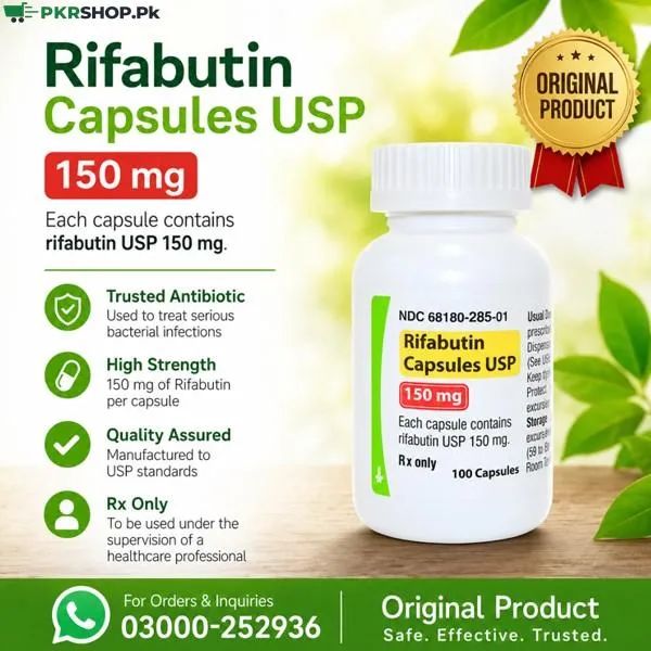 Rifabutin Capsule 150mg Price In Pakistan