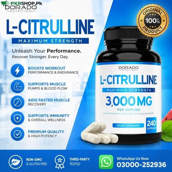 Dorado Nutrition L-Citrulline 3000mg Price In Pakistan